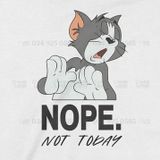  Áo Hoodie Mèo Tom Ngán Trùm Cuối Meme Nỉ Bông 100% 2 màu nam nữ 0123 