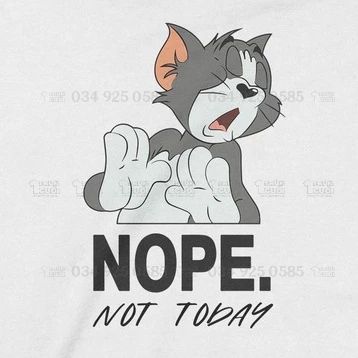  Áo Hoodie Mèo Tom Ngán Trùm Cuối Meme Nỉ Bông 100% 2 màu nam nữ 0123 