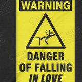  Áo sweater WARNING Danger of Falling, Trùm Cuối Meme, Nỉ Bông 100% Unisex nam nữ 0432 