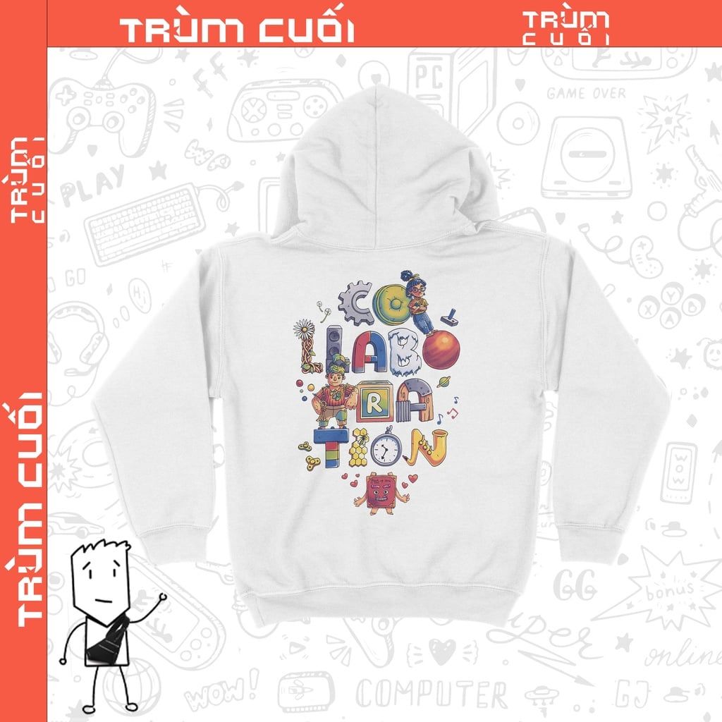  Áo Hoodie It Takes Two, Trùm cuối  Game, Cotton 100% 2 màu nam nữ 0232 