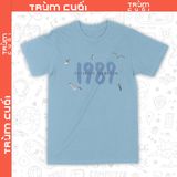  Áo thun 1989 Taylor's Version, Trùm Cuối Thần Tượng Âm Nhạc, Unisex Cotton 100% 2 màu nam nữ 