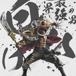  Áo Sweater Râu Trắng - One Piece, Unisex Trùm Cuối Anime Cine, Nỉ Bông 100%, 2 màu nam nữ 0166 