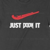  Áo thun Just DOOM It, Trùm Cuối Meme Game, Cotton 100% 2 màu nam nữ 0189 0190 