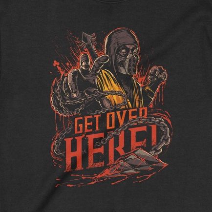  Áo Sweater Scorpion - Mortal Kombat, Trùm cuối Game, Cotton 100% 2 màu nam nữ 0224 