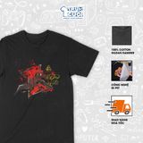  Áo thun Black Widow - Marvel Rivals, Trùm Cuối Game Marvel, Unisex Cotton 100% 4 màu nam nữ 0452 