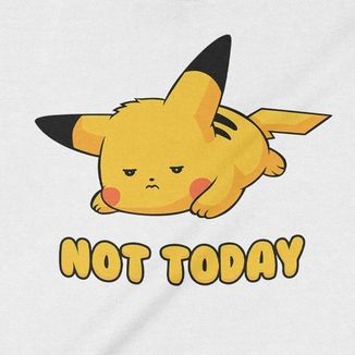  Áo Sweater Pikachu Not Today, Trùm Cuối Game Anime, Nỉ Bông 100% 2 màu nam nữ 0222 