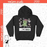  Áo hoodie Creeper - Minecraft, Trùm cuối Game, Cotton 100% 2 màu nam nữ 0219 