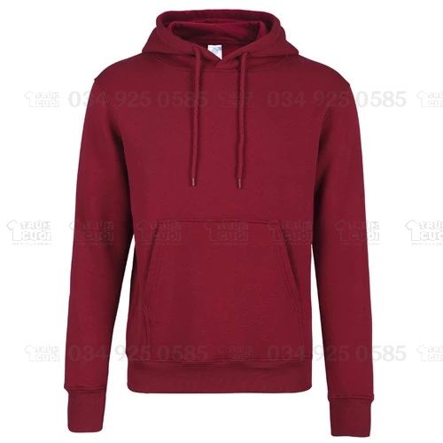  Áo Hoodie trơn Unisex Trùm Cuối, KZ Nỉ Bông 100%, 8 màu nam nữ 