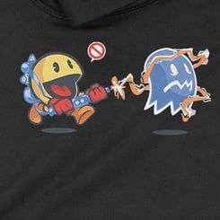  Áo hoodie Pacman Ghost Buster Unisex Trùm Cuối Game, Nỉ Bông 100% 2 màu nam nữ 0069 
