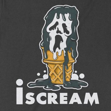  Áo thun IScream, Trùm Cuối Halloween Horror Fes, Unisex Cotton 100% 2 màu nam nữ 0356 