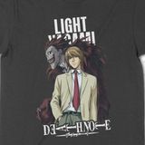  Áo thun Chết Nốt - Light Yagami, Trùm Cuối Manga Anime, Unisex Cotton 100% 2 màu nam nữ 0335 