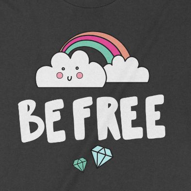  Áo thun Tâm Trí Tự Do - Be Free, Trùm Cuối Casual, Unisex Cotton 100% 6 màu nam nữ 0324 