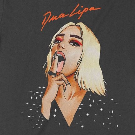  Áo thun Dua Lipa, Trùm Cuối Thần tượng âm nhạc, Unisex Cotton 100% 2 màu nam nữ 0266 