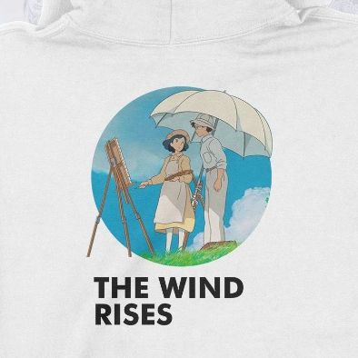  Áo Hoodie The Wind Rise- Ghibli, Trùm cuối  Anime Cine, Cotton 100% 2 màu nam nữ 0121 