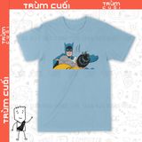  Áo thun Batman Gạt Tay Trúng Má Robin, Trùm Cuối DC Meme, Cotton 100% 2 màu nam nữ 0300 