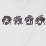  Áo thun Mona Chibi, Trùm Cuối Game Genshin, Unisex Cotton 100% 2 màu nam nữ 0259 