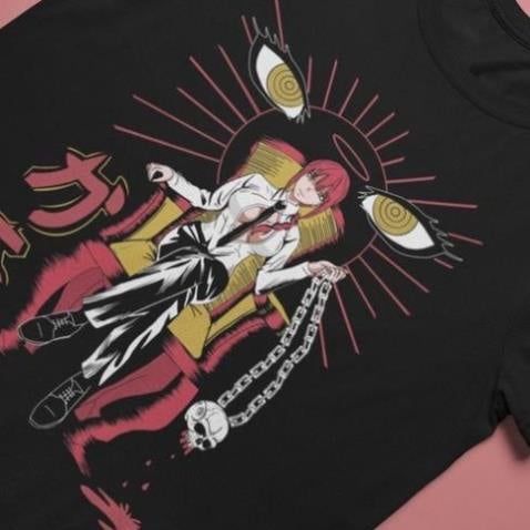  Áo Sweater Makima - Chainsaw Man Unisex Trùm Cuối Anime,  Nỉ Bông 100% 2 màu nam nữ 0034 