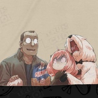  Áo thun Yor x Alchemist, Trùm Cuối Anime Crossover, Cotton 100% Unisex 2 màu nam nữ 0450 
