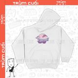  Áo Hoodie Kirby Đi Bơi Trùm cuối Game, Cotton 100% 2 màu nam nữ 0145 
