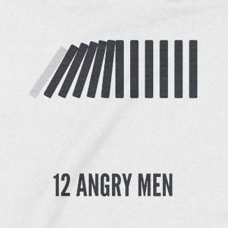  Áo Hoodie phim 12 Angry Men, Trùm Cuối Cine, Nỉ Bông 100% Unisex nam nữ 0368 