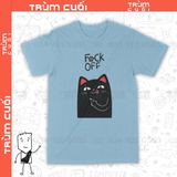  Áo thun 2 mặt Anti Social Cat, Trùm Cuối Casual Meme, Unisex Cotton 100% nam nữ 0306 