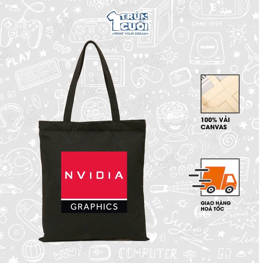  Túi Tote Meme, Trùm Cuối 2025, 100% vải Canvas 35x40 cm - Unisex Nam Nữ 2 màu đen trắng 