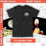  Áo thun One Punch Man: Saitama Chibi Unisex Trùm Cuối Anime, Cotton 100% 2 màu nam nữ 0009 