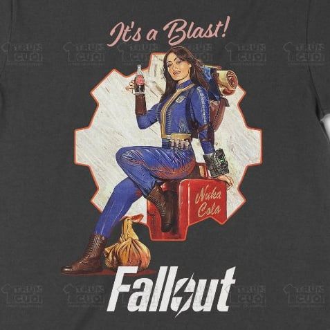  Áo thun Fallout - Lucy, Trùm Cuối Game Cine, Unisex Cotton 100% 2 màu nam nữ 0427 