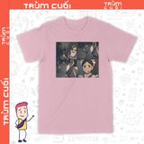  Áo thun Muzan hoá quỷ, Trùm Cuối Anime Movie, Unisex Cotton 100% 2 màu nam nữ 0296 