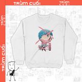  Áo Sweatere Inosuke - Kimetsu no Yaiba, Trùm Cuối Anime, Unisex Nỉ Bông 100% 2 màu nam nữ 0050 