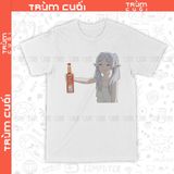  Áo thun Frienne Mặn Mòi - Pháp Sư Tiễn Táng, Trùm Cuối Anime, Unisex Cotton 100% 2 màu nam nữ 0408 