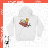  Áo Hoodie Adventure time, Trùm Cuối Cartoon Cine, Nỉ Bông100% 2 màu nam nữ 0209 