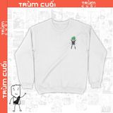  Áo Sweater One Punch Man: Tatsumaki Chibi Unisex Trùm Cuối Manga Anime,  Nỉ Bông 100% 2 màu nam nữ 0095 