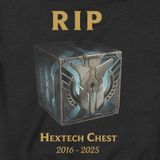  Áo Hoodie Bye bye Rương Hextech, Trùm Cuối Meme Game Liên Minh, Unisex Nỉ Bông 100% 2 màu nam nữ 0458 