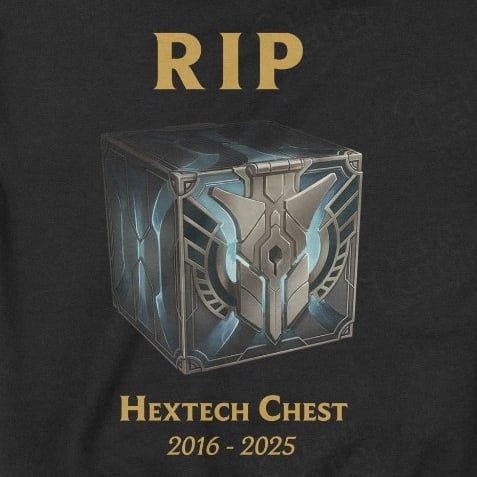  Áo Hoodie Bye bye Rương Hextech, Trùm Cuối Meme Game Liên Minh, Unisex Nỉ Bông 100% 2 màu nam nữ 0458 