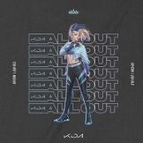  Áo thun K/DA ALL OUT Akali - Liên Minh Huyền Thoại, Unisex Trùm Cuối Game, Cotton 100% 2 màu nam nữ 0172 