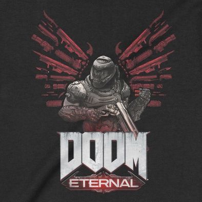  Áo Sweater Doom Eternal, Trùm Cuối Game, Unisex Nỉ Bông 100% 2 màu nam nữ 0215 