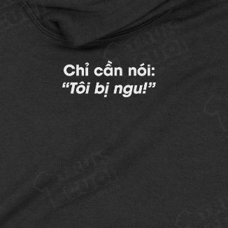  Áo Hoodie Tôi Bị Ngoo, Trùm Cuối Meme Nỉ Bông 100% Unisex nam nữ 2 màu 0457 