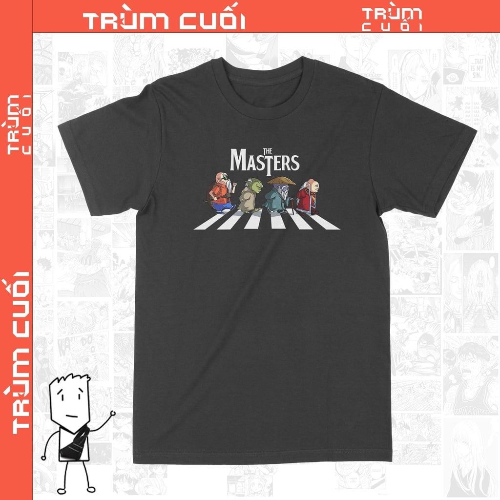  Áo thun The Master Unisex Trùm Cuối, Cotton 100% 2 màu nam nữ 0085 