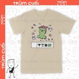  Áo thun Creeper - Minecraft, Trùm Cuối Game, Cotton 100% 2 màu nam nữ 0219 