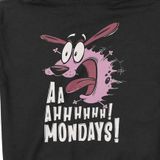  Áo Hoodie Coward Dog, Trùm cuối Cartoon Cine, Cotton 100% 2 màu nam nữ 0210 