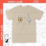  Áo thun Not My Type - Trùm Cuối Meme Unisex Cotton 100% 2 màu nam nữ 0143 