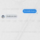  Áo thun Tin chuẩn chưa anh?, Trùm Cuối Meme, Unisex Cotton 100% 2 màu nam nữ 0200 