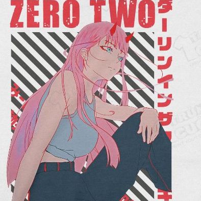  Áo Hoodie Zero Two - Darling in the Franxx, Trùm Cuối Manga Anime, Nỉ Bông 100% Unisex nam nữ 2 màu 0443 