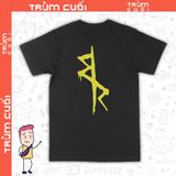  Áo thun 2 mặt Cyberpunk Edgerunner Logo, Trùm Cuối Game Anime, Cotton 100% 2 màu nam nữ 0359 