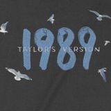  Áo thun 1989 Taylor's Version, Trùm Cuối Thần Tượng Âm Nhạc, Unisex Cotton 100% 2 màu nam nữ 