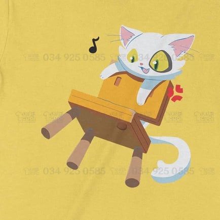 Áo thun Mèo Daijin - Khóa chặt cửa nào Suzume, Trùm Cuối Anime Cine, Cotton 100% 2 màu nam nữ 0244 