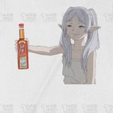 Áo thun Frienne Mặn Mòi - Pháp Sư Tiễn Táng, Trùm Cuối Anime, Unisex Cotton 100% 2 màu nam nữ 0408 