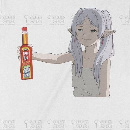  Áo thun Frienne Mặn Mòi - Pháp Sư Tiễn Táng, Trùm Cuối Anime, Unisex Cotton 100% 2 màu nam nữ 0408 
