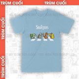  Áo thun The Starters - Pokemon, Trùm Cuối Anime, Unisex Cotton 100% 2 màu nam nữ 0038 